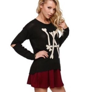 🔥LA sweater black and white